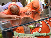 Swami Atmasthanandaji Maharaj laid to rest