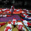 Anganwadi teachers' Yoga Day celebrations in Thane