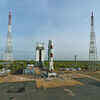 Panoramic view of the fully-integrated PSLV-C38. (Courtesy: Isro.gov.in)