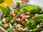 Cheesy Spinach Salad