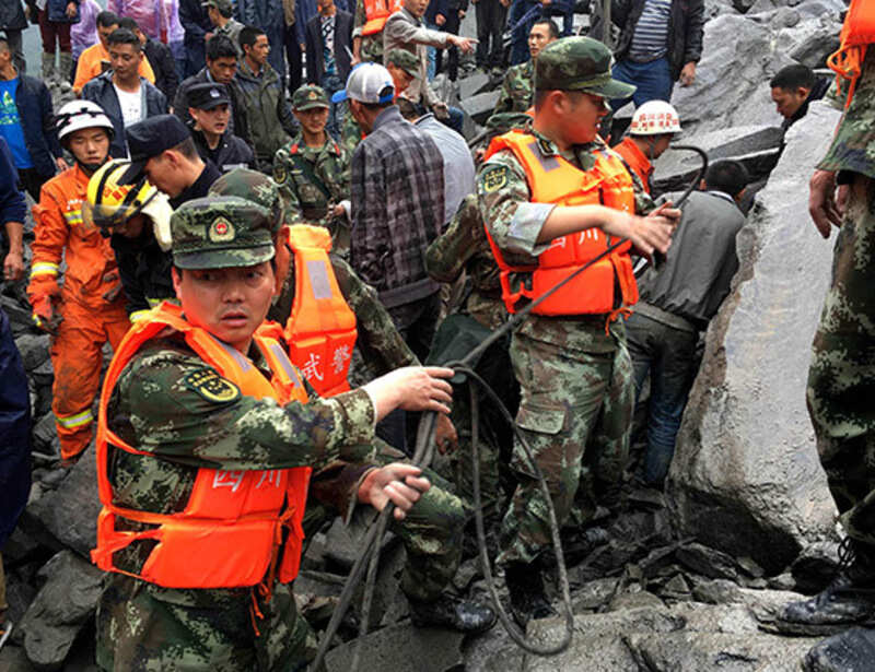Landslide kills several in north-west China