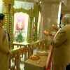 Prime Minister Narendra Modi visits Radha Krishna temple in Lisbon, Portugal; performs aarti