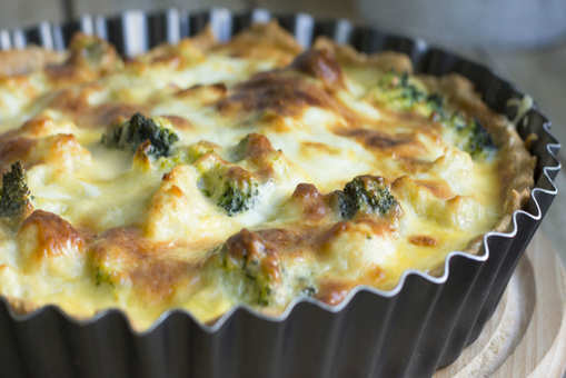 Cauliflower and Broccoli Pie