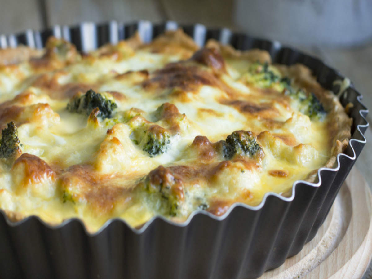Cauliflower and Broccoli Pie Recipe