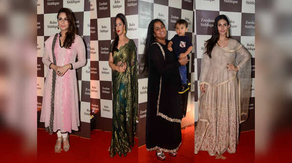 Who wore what at Baba Siddique’s Iftar party