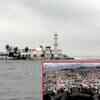 Article image for: Mumbai high tide washes in <i class="tbold">garbage</i>