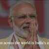 Prime Minister Narendra Modi to the Indian community in The Hague, Netherlands..