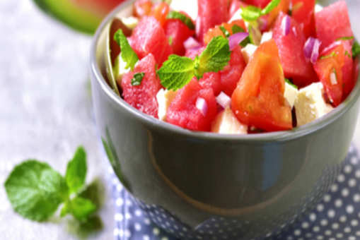 Watermelon Balls Salad