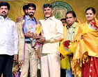 Kidambi Srikanth's felicitation ceremony