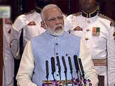 ​ Prime Minister Narendra Modi addresses the special ceremony in the Central Hall