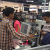 First invoice being prepared at a Big Bazaar outlet in Thane post GST rollout