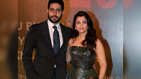 Aishwarya Rai and Abhishek Bachchan