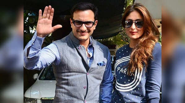 Kareena Kapoor Khan and Saif Ali Khan
