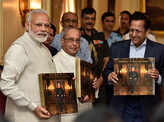 PM Modi launches book on Pranab Mukherjee