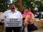 Not In My Name: Protesters gather in Mumbai to fight for democratic rights