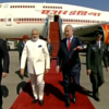 PM Modi receives red carpet welcome in Israel.