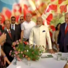 PM Modi and Israeli counterpart Benjamin Netanyahu at the flower farm (Courtesy: Twitter/ANI)
