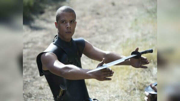 Which group does Grey Worm lead?