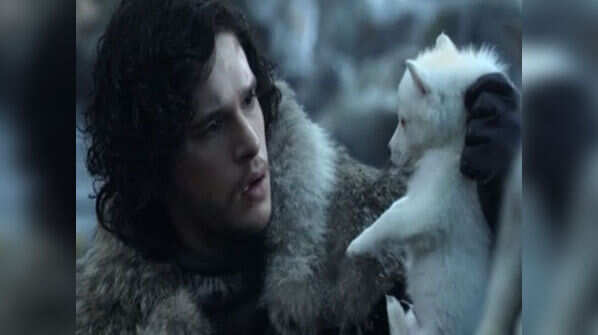 What is the name of Jon Snow's direwolf?