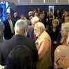 Prime Minister Narendra Modi arrives at Technology Exhibition in Tel Aviv with Israeli PM Benjamin Netanyahu