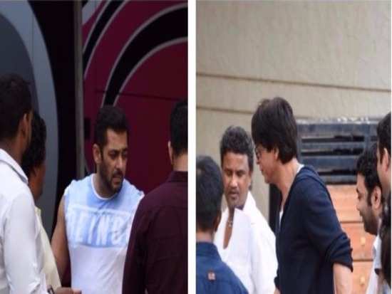 Salman shoots for his cameo in SRK's next