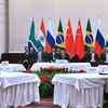 PM Modi at the informal meeting of leaders of the BRICS countries, on the sidelines of the 12th G-20 Summit, at Hamburg, Germany