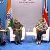 PM Modi meets Theresa May