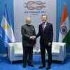 PM Modi with Argentina President Mauricio Macri