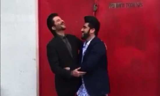 Anil and Arjun at ‘Mubarakan’ promotion Anil and Arjun at ‘Mubarakan’ promotion