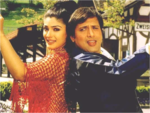 Govinda and Raveena Tandon