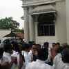 DMK leader M K Stalin and MLAs arrive to cast their vote for Presidential poll