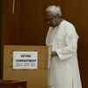 CM Naveen Patnaik casts vote for Presidential election at Odisha assembly