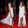 Priyanka makes a style statement at the 60th Filmfare Awards