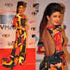 Priyanka stuns in a graphic gown