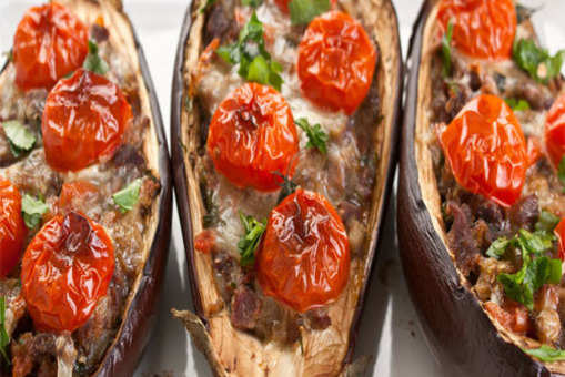 Grilled Aubergines