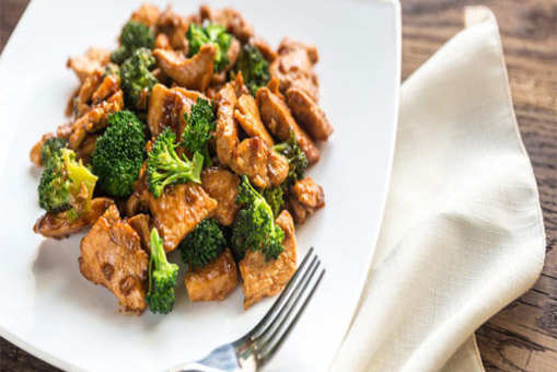 Tofu and Broccoli Wok