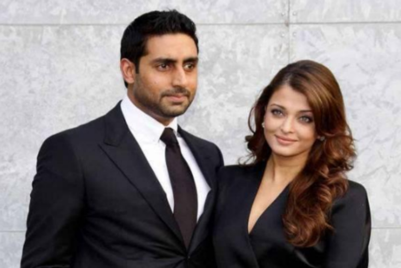 Abhishek and Aishwarya Rai Bachchan