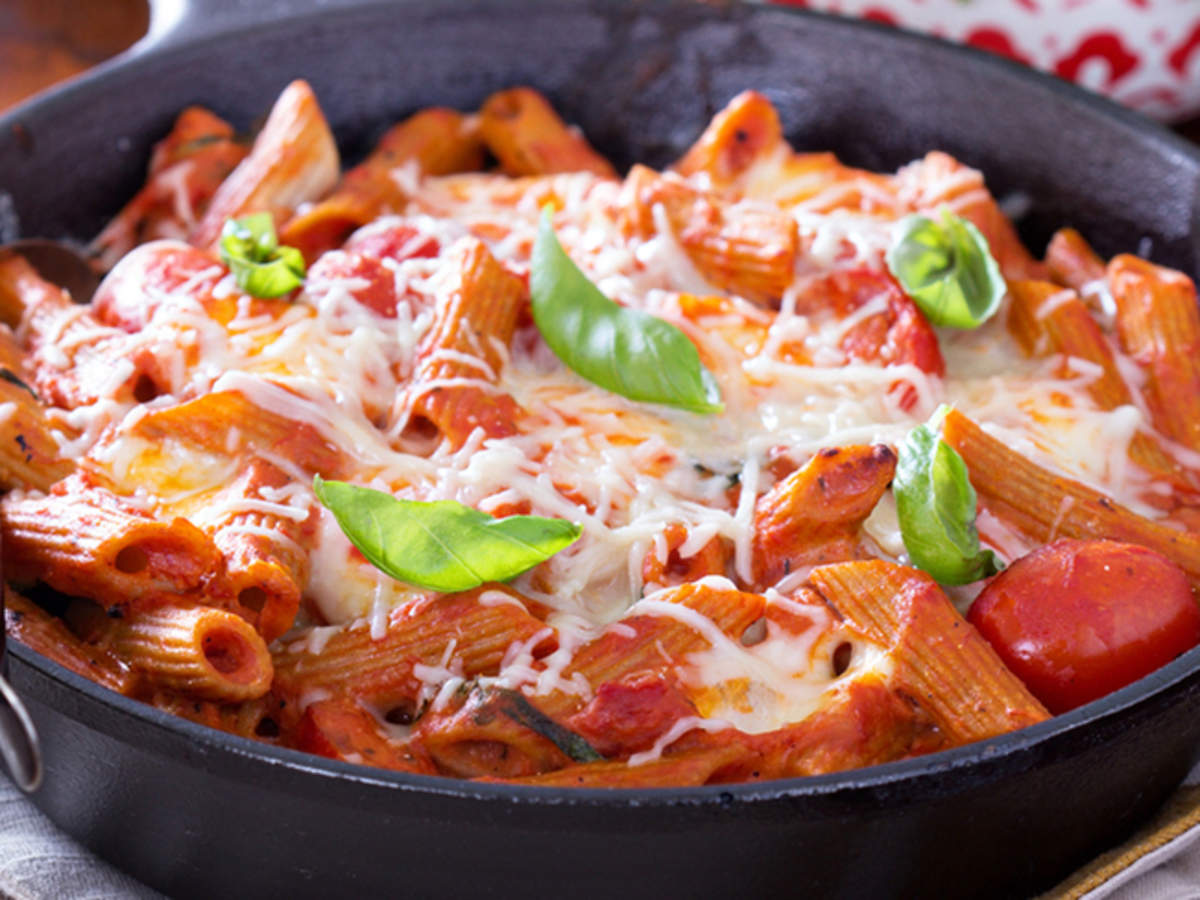 Baked Pasta in Red Sauce Recipe