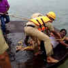 Article image for: Farmers jump into Cauvery to protest <i class="tbold">water release</i> to TN