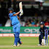 Fifty for Harmanpreet Kaur, her 10th in ODIs. India 136/2 in 32.5 overs