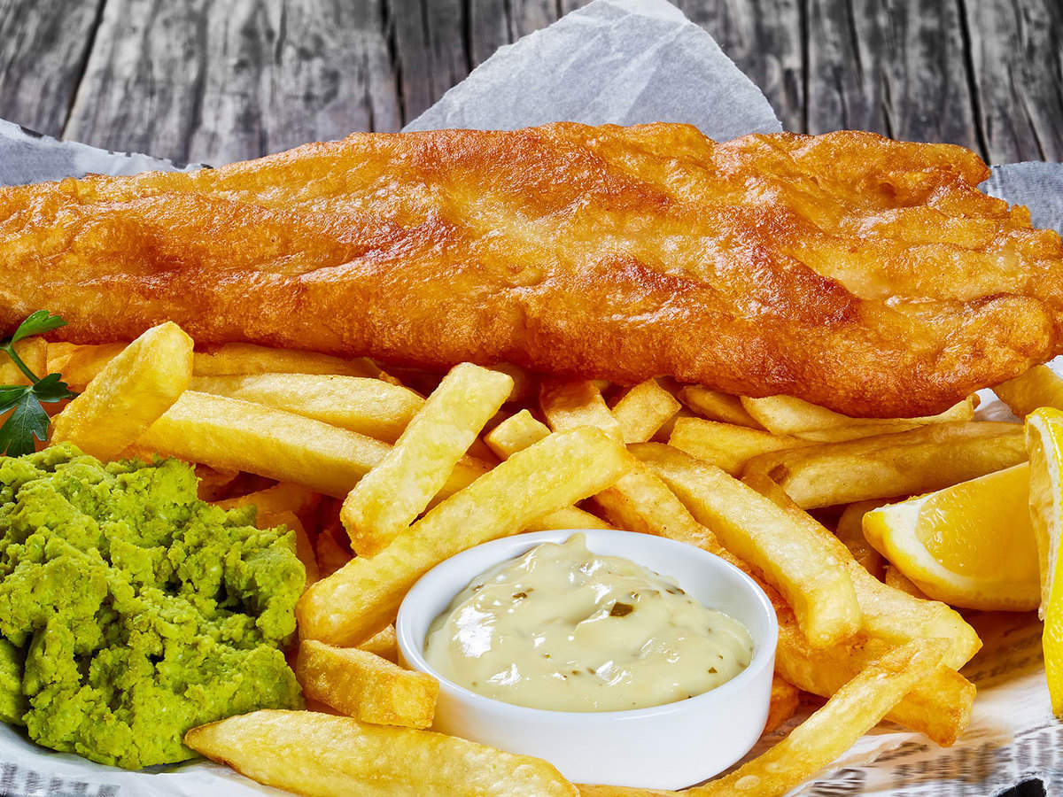 Fish and Chips Recipe  How To Make Fish and Chips 