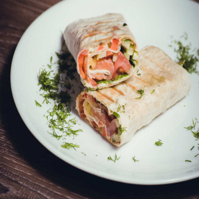 Salmon Burrito Recipe