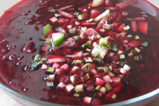 Beetroot Onion Soup