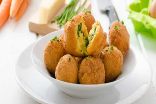 Stuffed Cheese Balls (without bread)