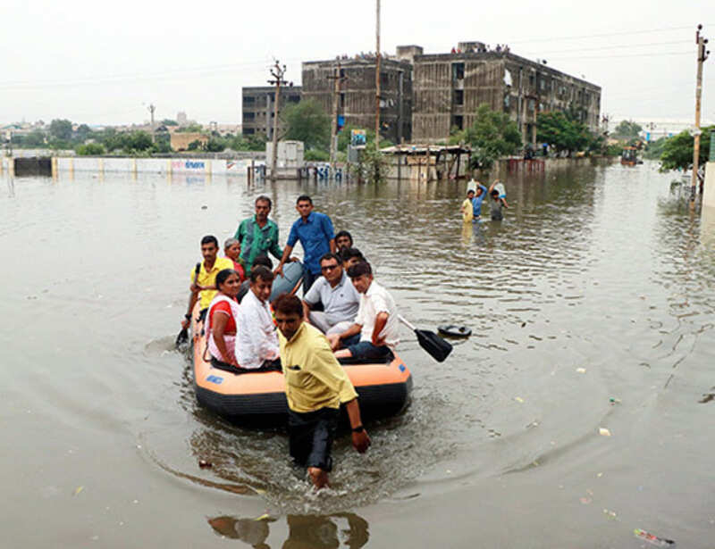 Photo story: Flood crisis deepens in several parts of India