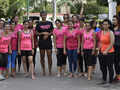 Milind Soman at Pinkathon Race