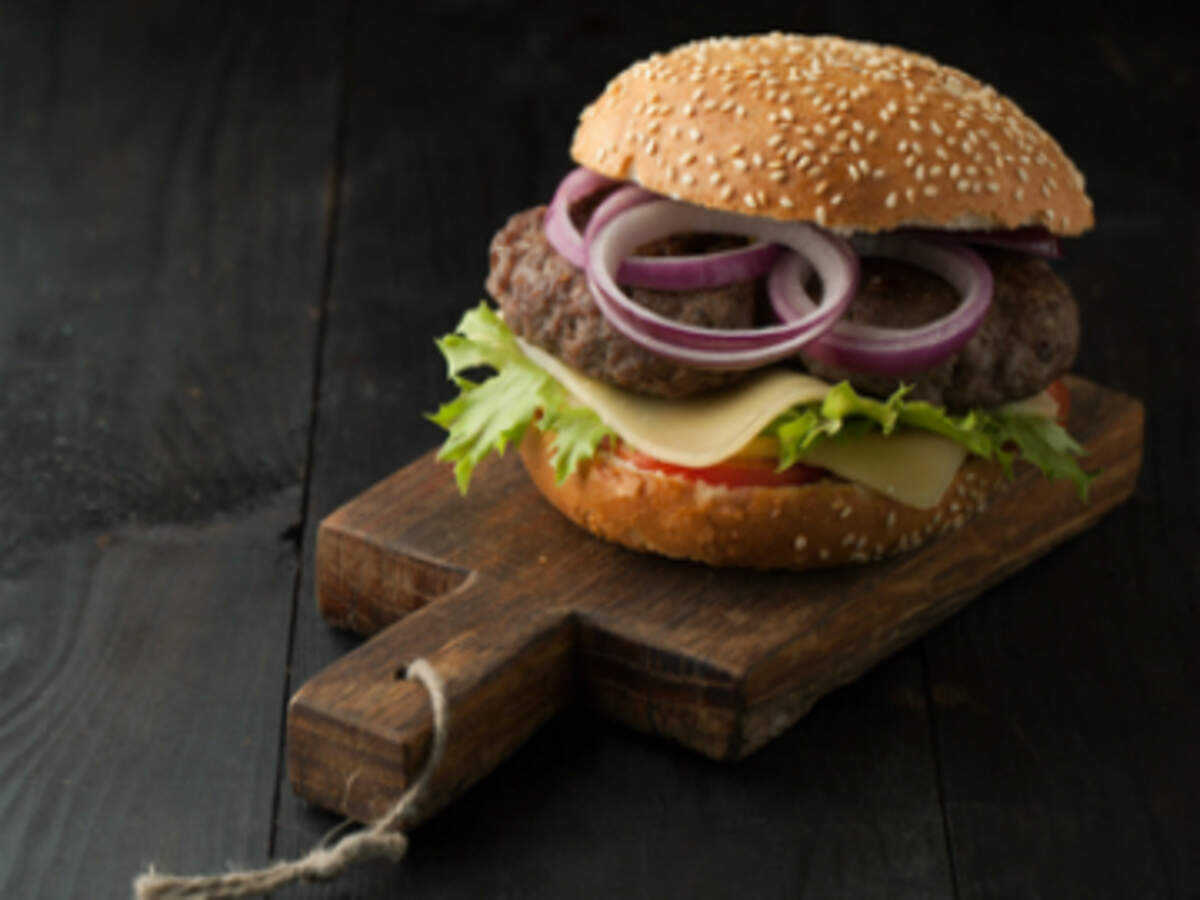 Mutton Burger Recipe: How to make Mutton Burger Recipe at Home | Homemade Mutton Burger Recipe - Times Food