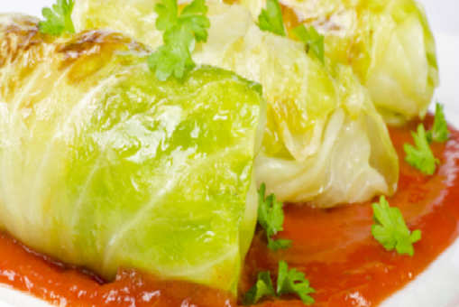 Potato Cabbage Roll