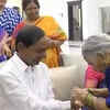Article image for: Telangana CM celebrates ‘Raksha Bandhan’ with family members