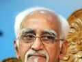 Hamid Ansari at Tamil books event